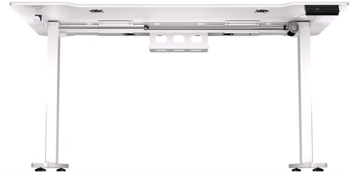 Tavolinë Endorfy Atlas L Electric, e bardhë