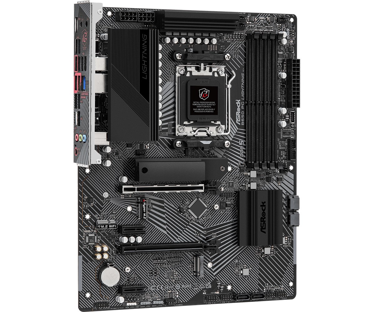Pllakë amë Asrock B650 PG Lightning AMD B650 Socket AM5 ATX