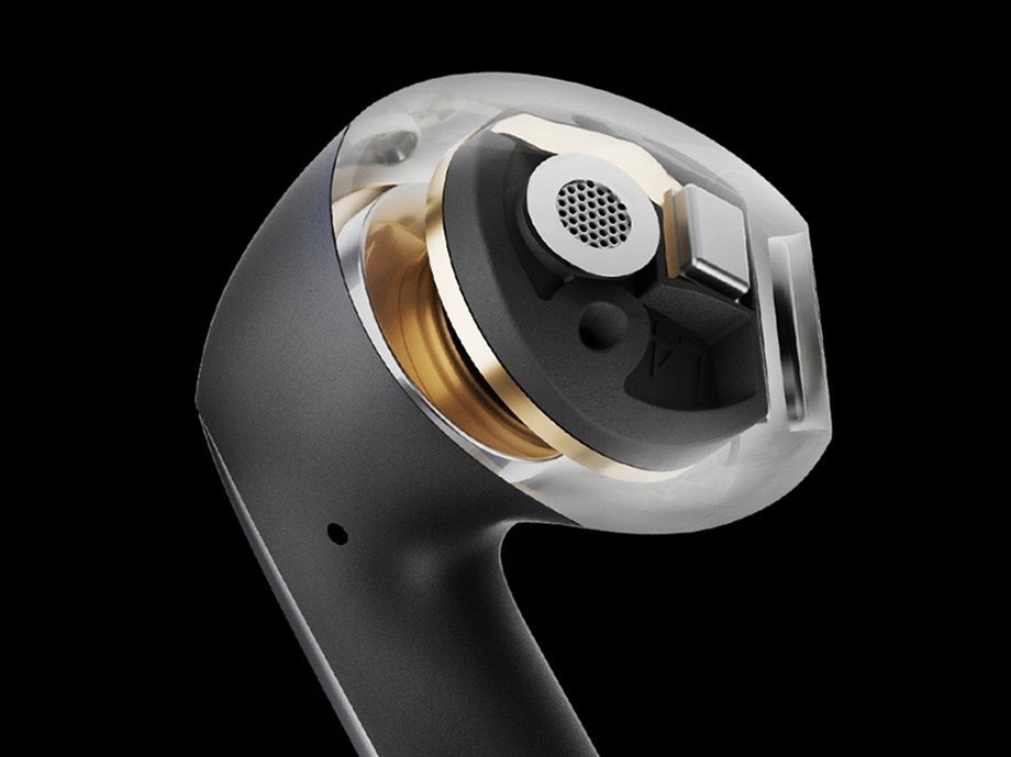 Kufje pa tela QCY HT10 AilyBuds Pro Plus, ANC, Hi Res Audio LDAC, bluetooth 5.3, të bardha