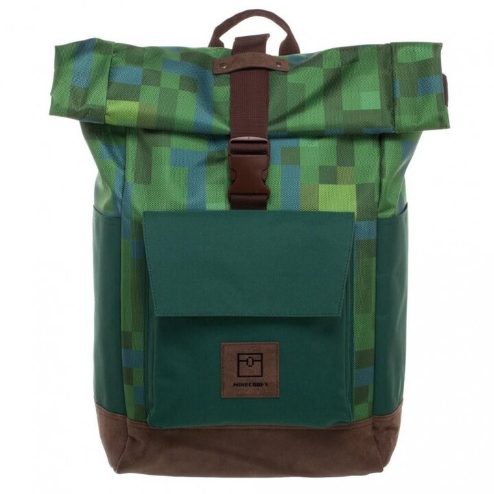 Çantë shpine Minecraft - Explorer, 18L, e gjelbërt