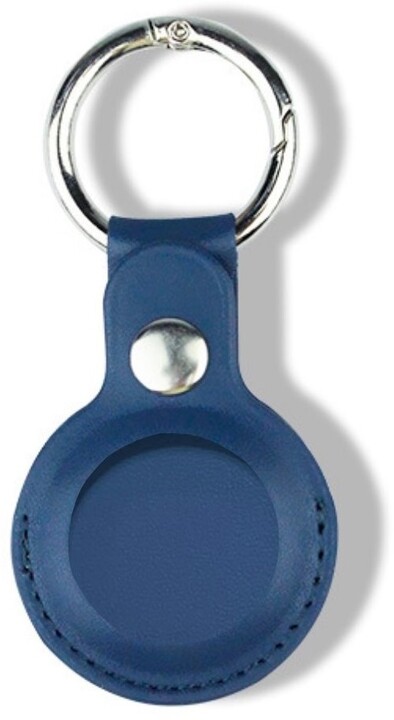 Varëse Tactical për Apple AirTag, lëkurë, e kaltër