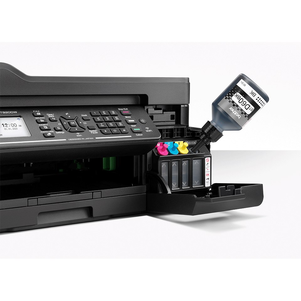 Printer multifunksional Brother MFC-T920DW, A4, 6000x1200 DPI, 30 ppm, Wi-Fi, i zi