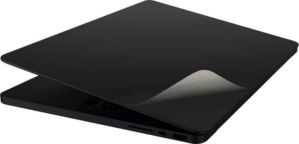 Set mbrojtës JCPAL MacGuard për MacBook Pro 14", Two in One Skin, Space Black