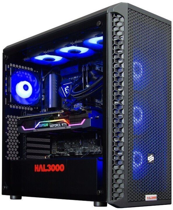 Kompjuter HAL3000 Master Gamer Elite-K, Intel Core i7, 32GB RAM, 2TB SSD, NVIDIA GeForce RTX 3080Ti, i zi