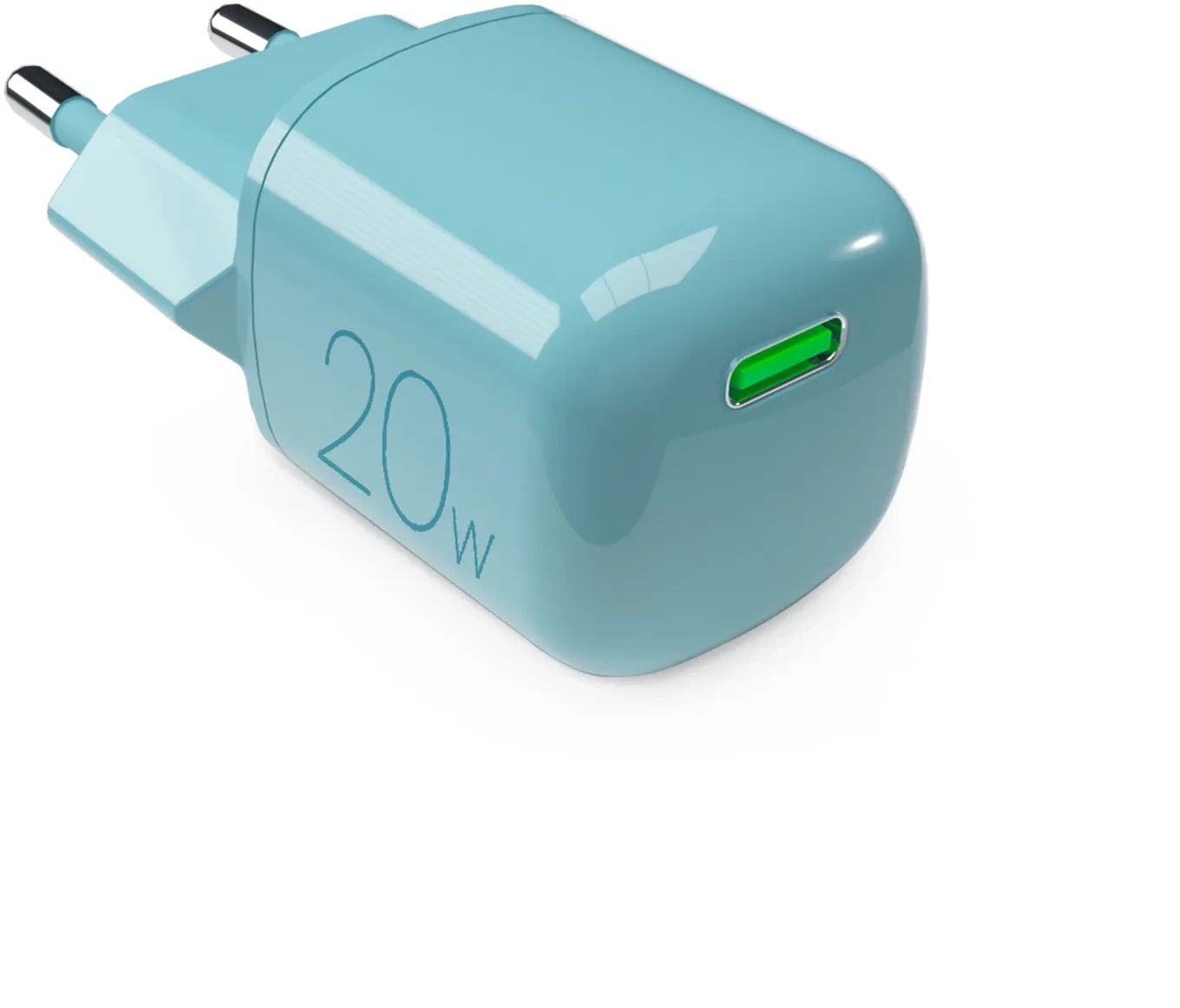 Karikues muri Puro MiniPro, 20W, USB C, jeshil