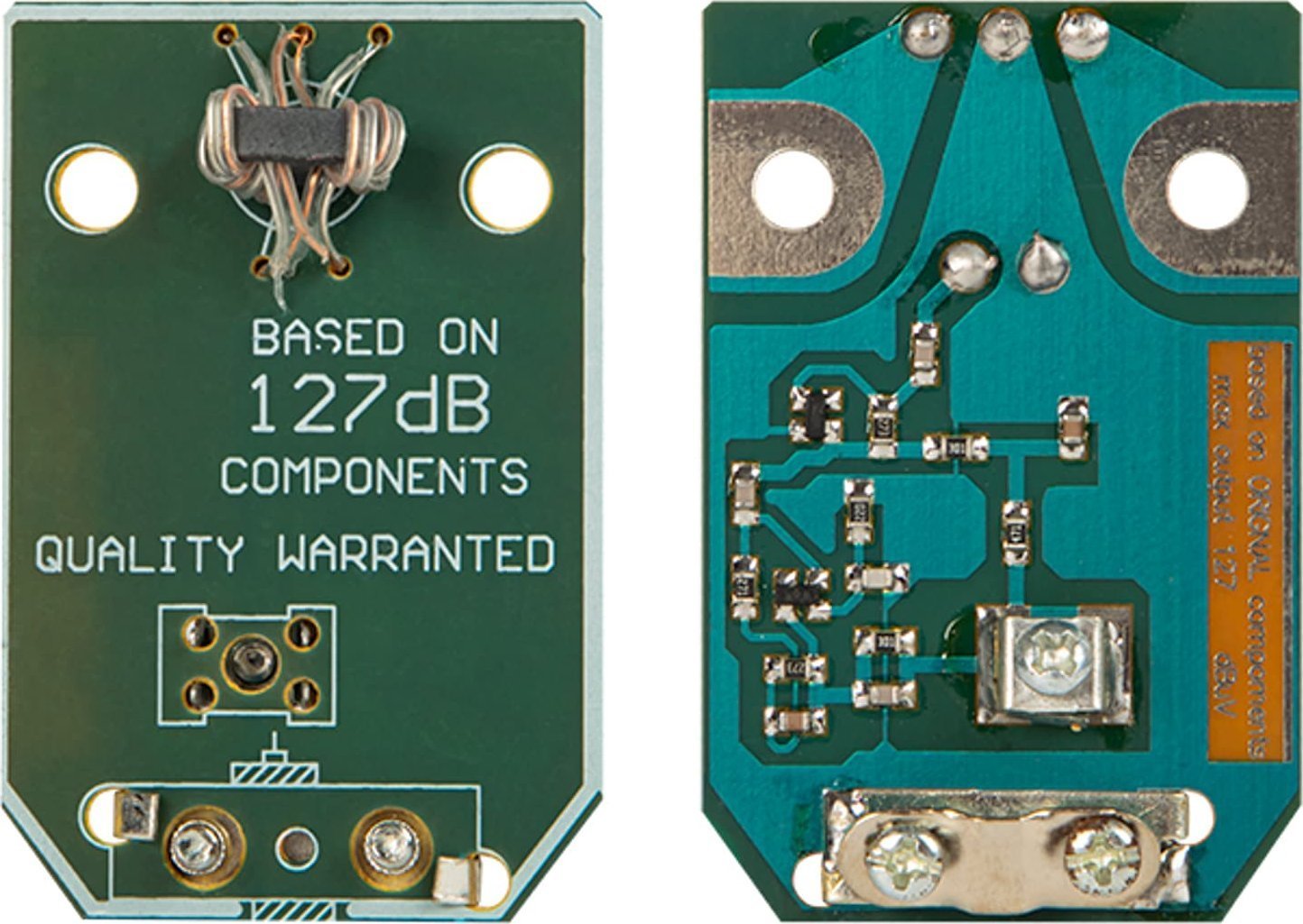 Amplifikator antene 127 dB, për TV dhe radio, gri