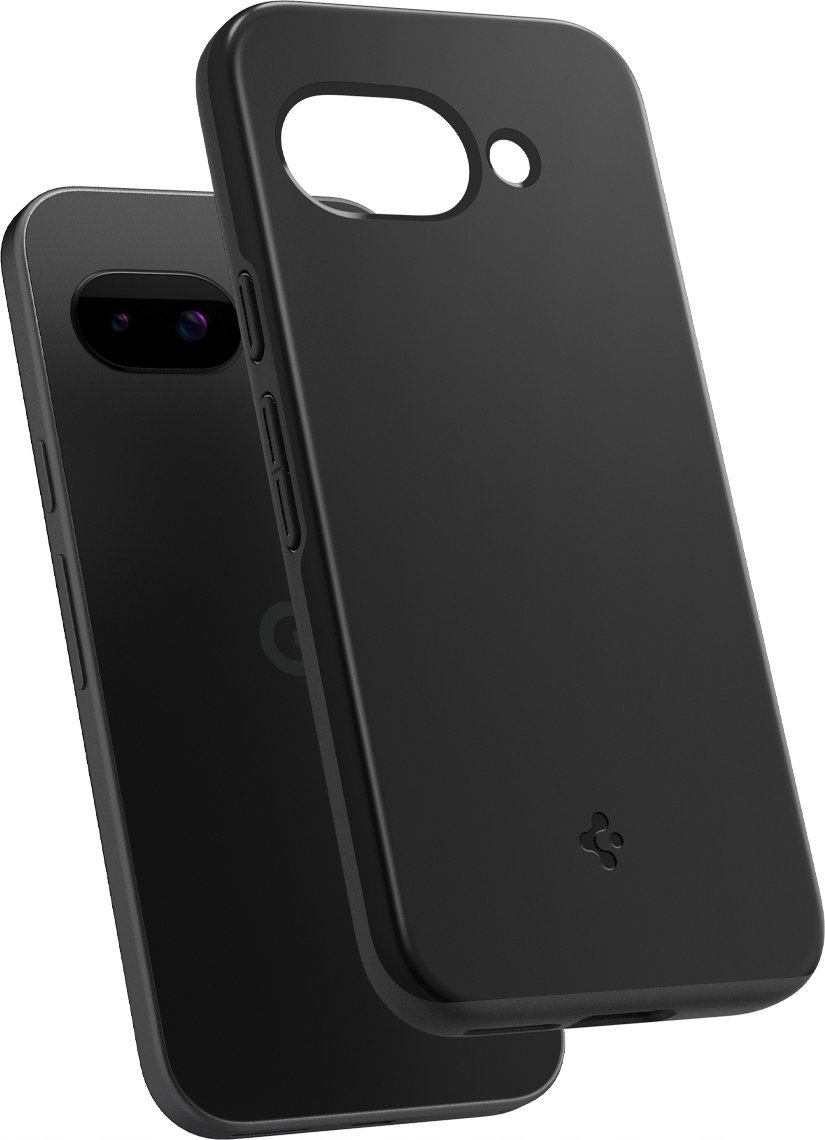 Mbështjellës telefoni Spigen Thin Fit MagSafe për Google Pixel 9a, TPU PC, i zi
