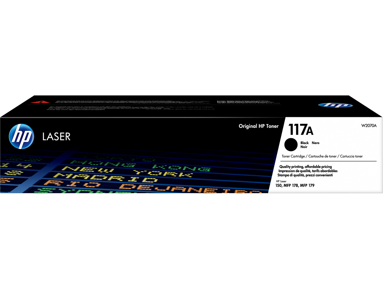 Toner HP 117A W2070A, kapacitet standard, i zi