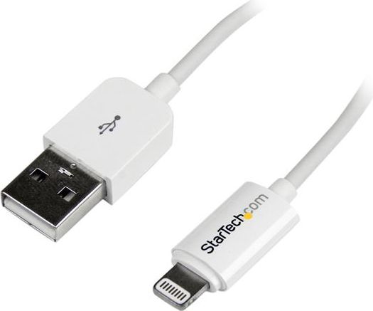 Kabllo StarTech USB A - Lightning USBLT3MW, 3m, e bardhë