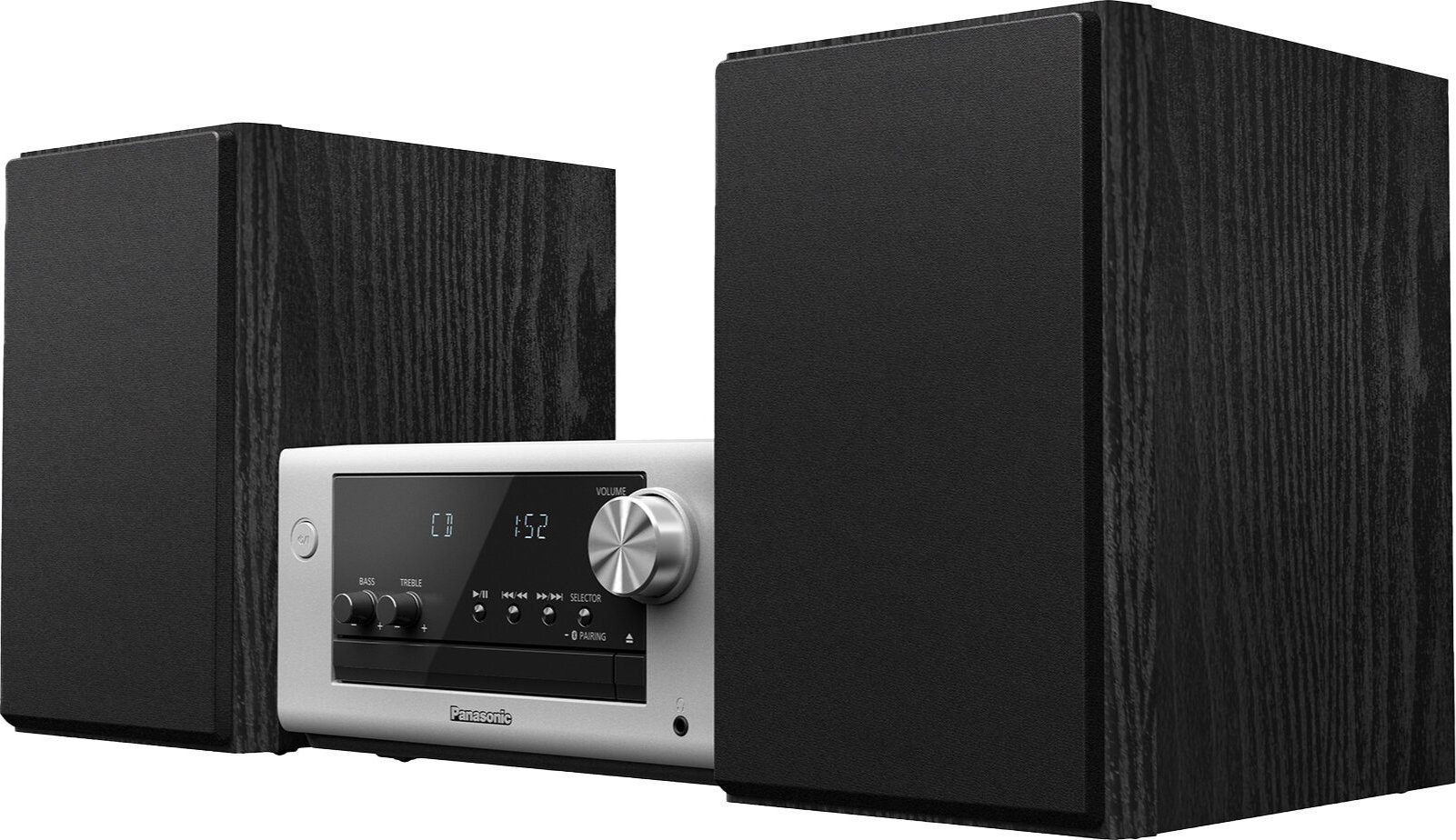 Музички систем Panasonic SC-PM704EG-S, HiFi Micro, DAB+, Bluetooth, сребрен