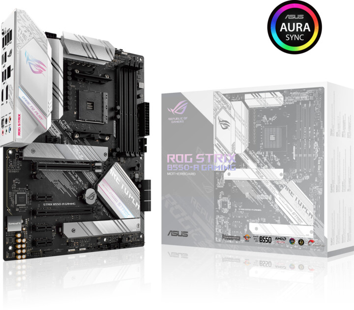 Pllakë amë ASUS ROG STRIX B550-A GAMING - AMD B550