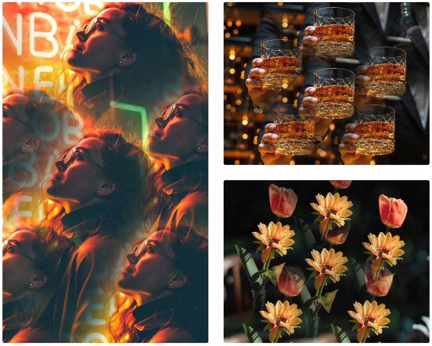 Filter fotografik K&amp;F Concept Kaleidoscope 6x, 77mm, efekt gjashtëkëndor, i zi