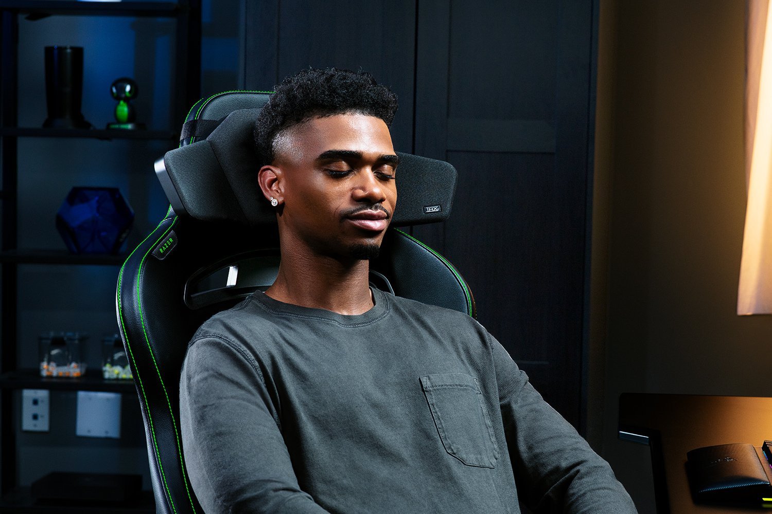 Altoparlant për karrige gaming Razer RC81 04350101 R3M1, 2 way, me dhe pa kabllo, i zi