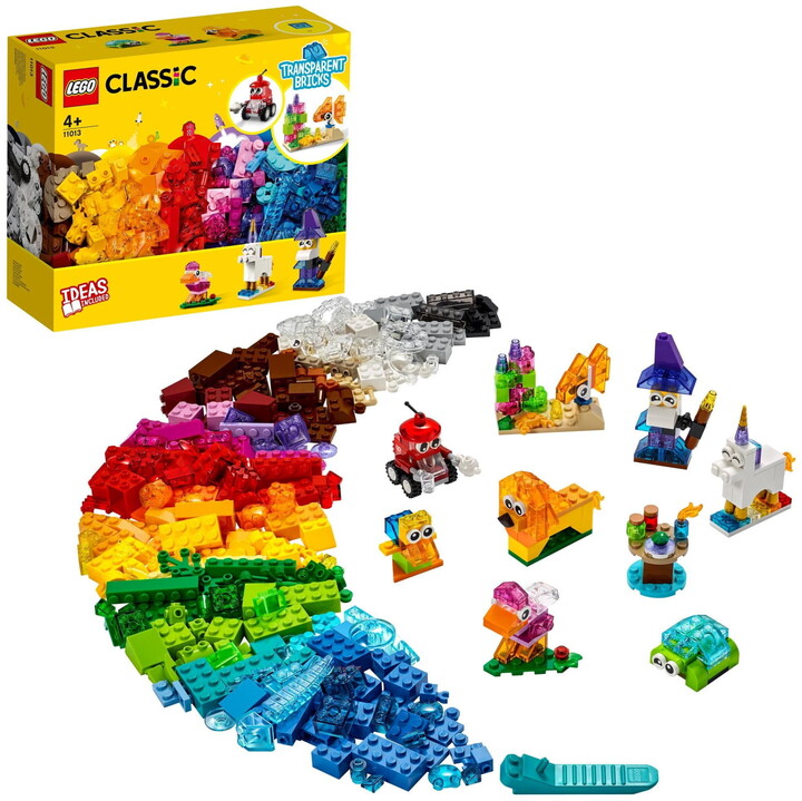 Kube krijuese LEGO Classic 11013 transparente Kube krijuese LEGO Classic 11013 transparente