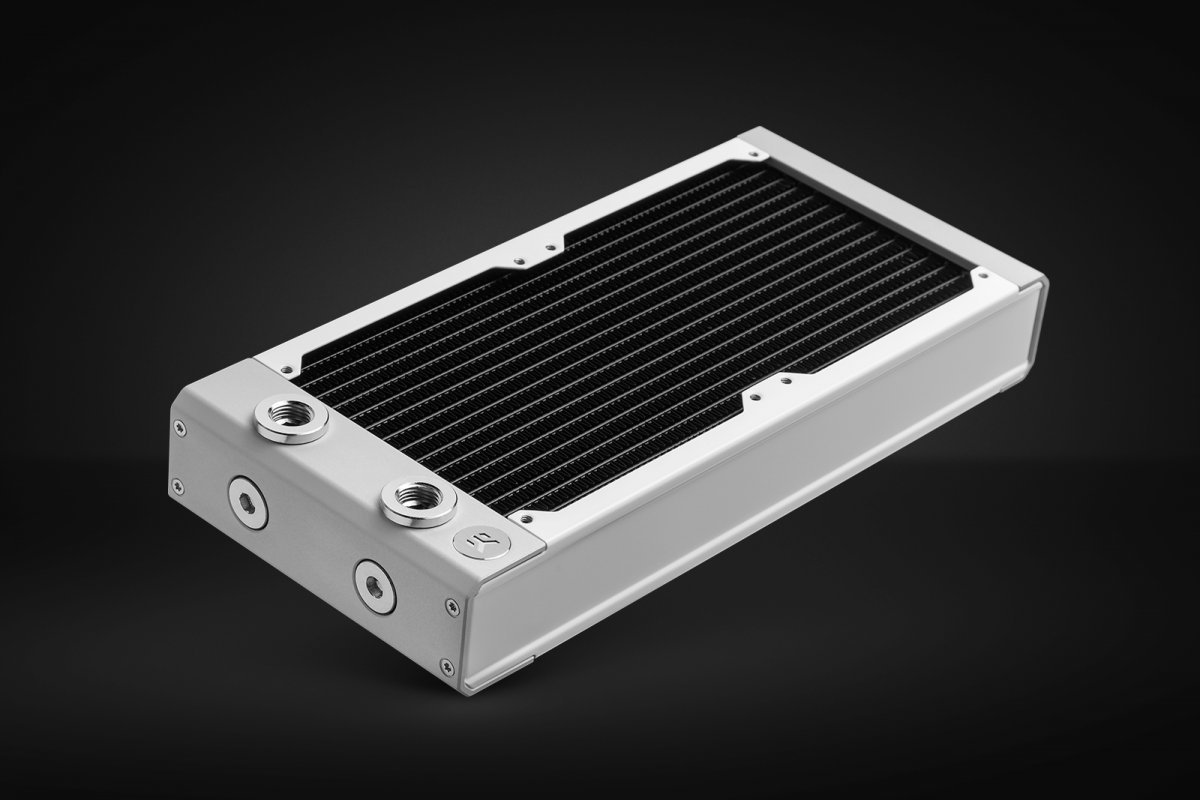 Radiator ftohës PC EKWB EK-Quantum Surface P240M, 240mm, për ftohje me ujë, i bardhë