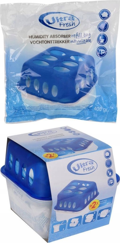 Апсорбер на влага Private Label Ultra Fresh, полнлив, сет 2 парчиња