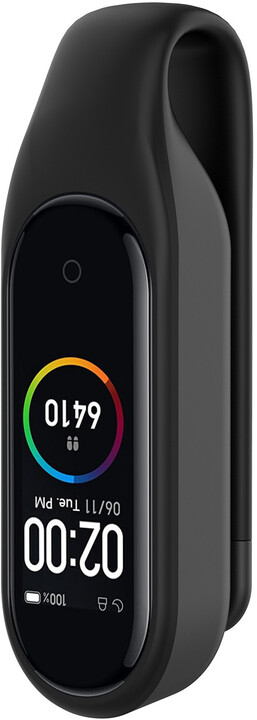 Epico силиконски клип за Xiaomi Mi Band 6, црна