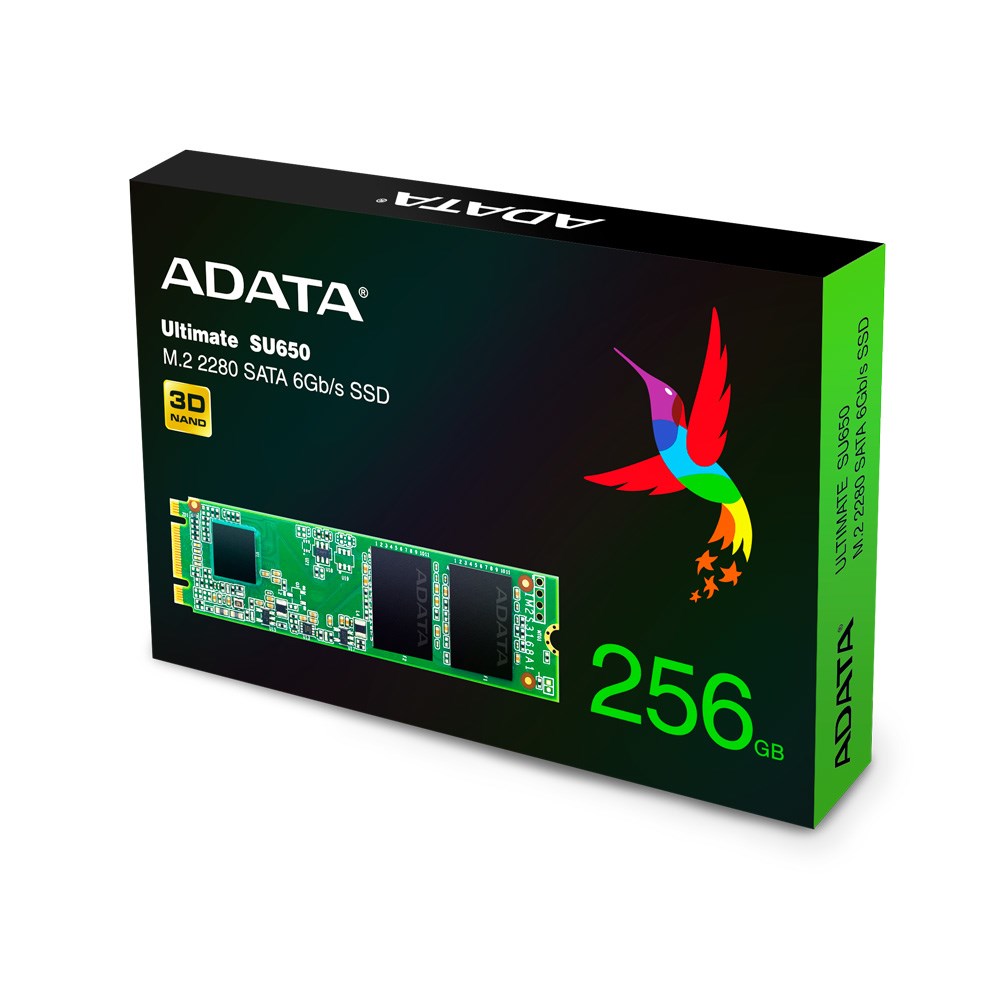 Disk SSD ADATA Ultimate SU650, 256GB, M.2 SATA