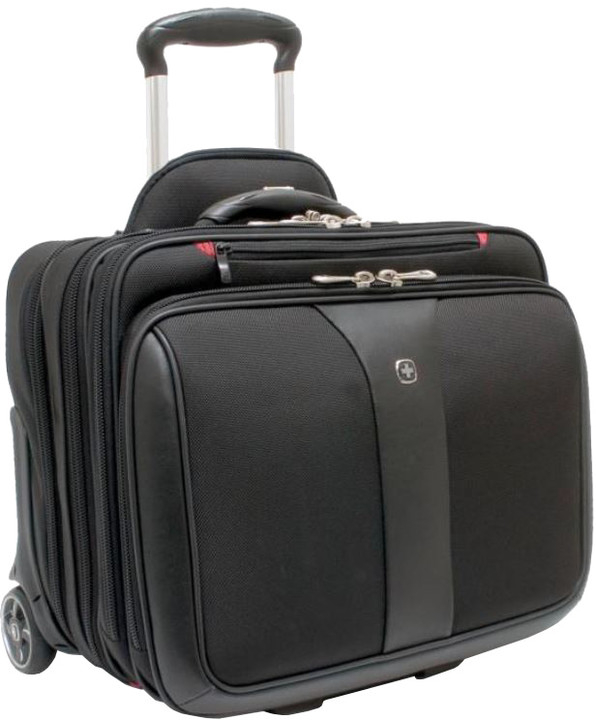 Çantë krahu me rrotë WENGER PATRIOT, 15.4'', e hirtë