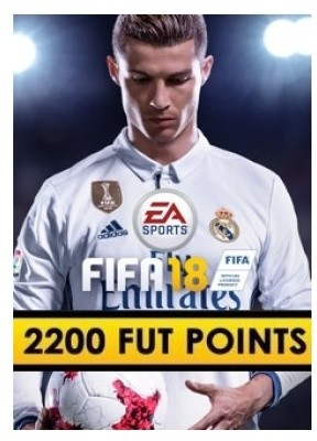 Kupon per videolojë FIFA 18 - 2200 FUT Points (PC)