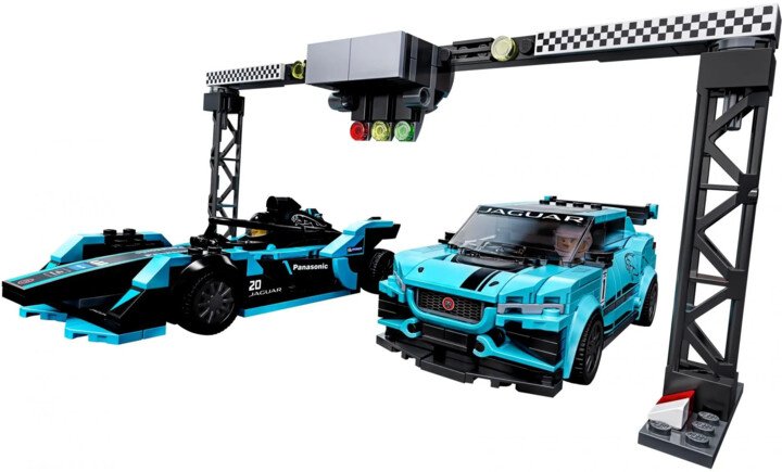 Set LEGO Speed ​​Champions 76898 Formula E Panasonic Jaguar Racing GEN2  & Jaguar I-PACE eTROPHY