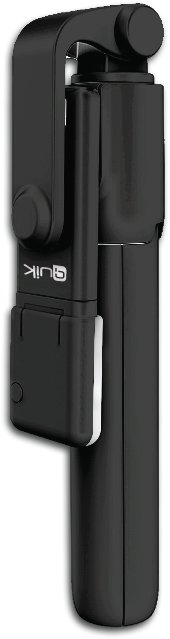 Shkop selfie Quik QS-621, tripod i palosshëm, dritë LED, i zi