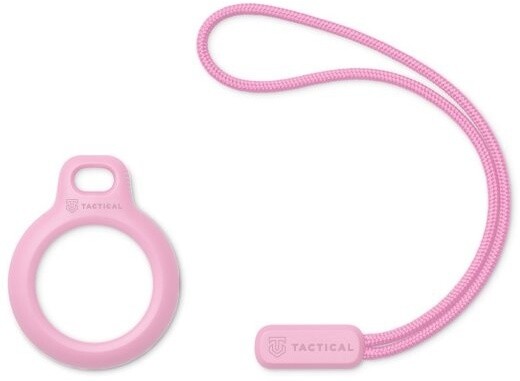 Mbrojtëse Tactical Beam Rugged për Apple AirTag, me lidhëse, rozë