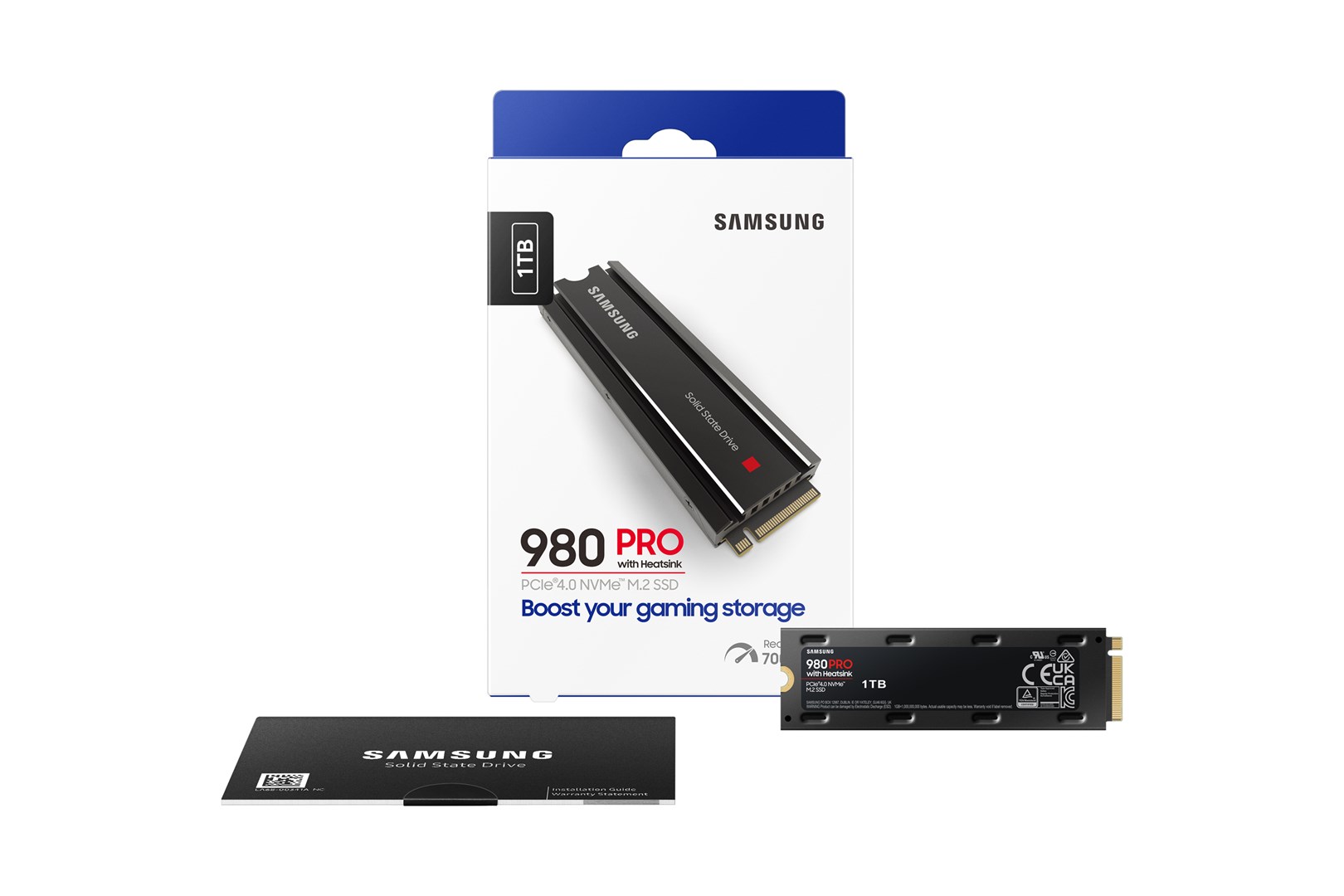 Disk SSD Samsung 980 PRO 1TB, M.2, PCIe 4.0, NVMe