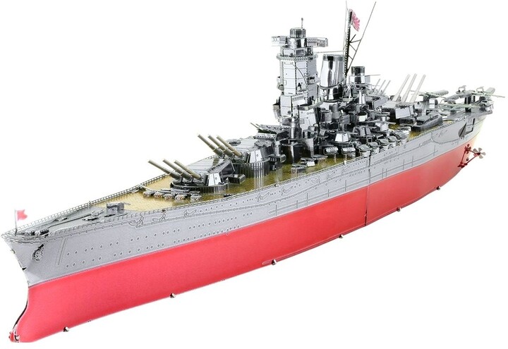 Figurë ICONX Yamato Warship, metalike
