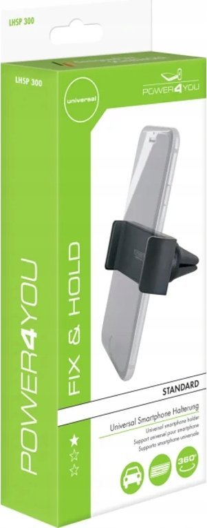 Mbajtëse telefoni Schwaiger LHSP300, për veturë, universale 6", e zezë