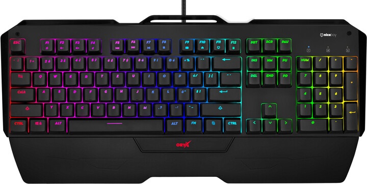 Tastierë Niceboy Oryx K600, CZ, e zezë