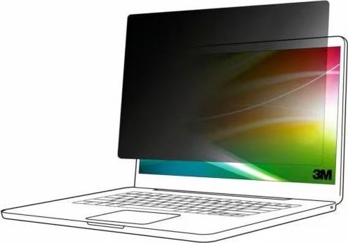Filtër privatësie për laptop 3M BP133W1B, 13.3", frameless, i zi