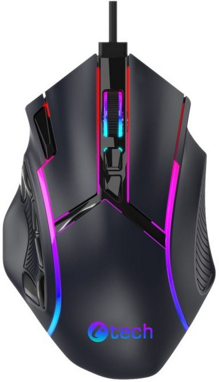 Maus gaming C TECH Akali GM 15, 12800 DPI, RGB, i zi
