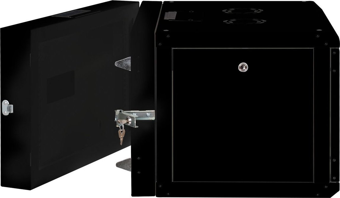 Kabinet muri ROLINE Wall Cabinet Pro 7U, 48.26 cm, çelik, gri