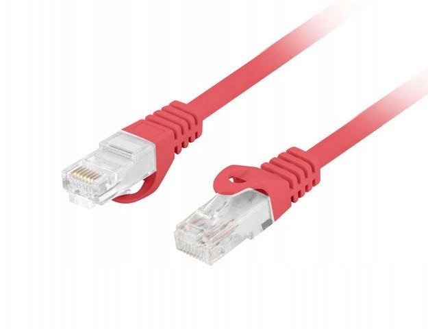 Kabllo rrjeti LANBERG PCU6-10CU-1000-R, Cat 6, 10 m, e kuqe