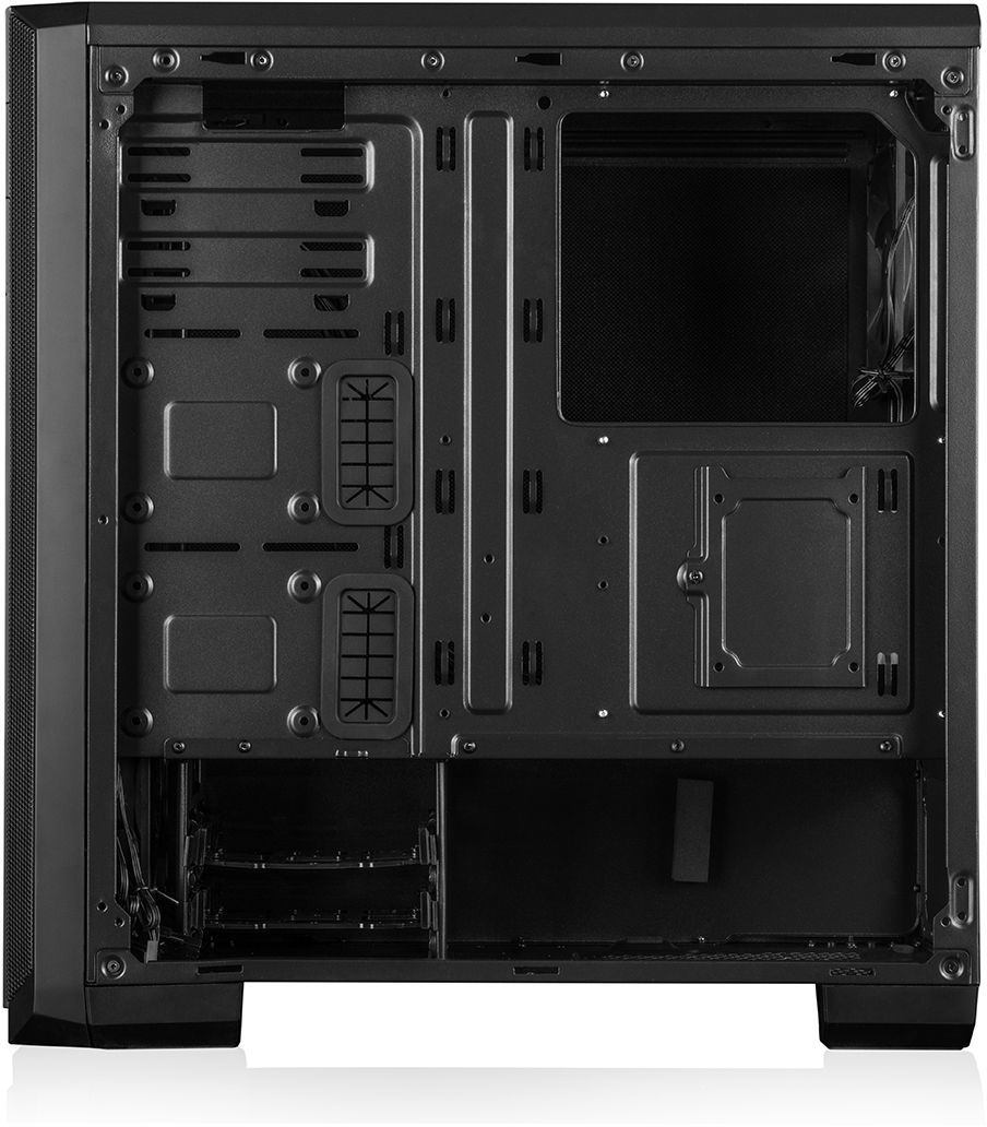 Kasë kompjuteri Modecom Oberon Pro Silent (AT-OBERON-PS-10-000000-0002), e zezë