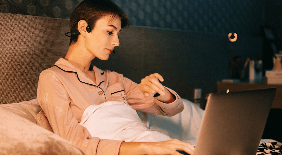 Kufje Shokz OpenComm UC, Wireless, të zeza