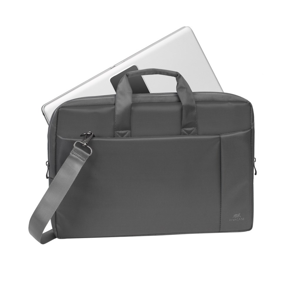 Çantë laptopi Rivacase, 17.3", e zezë