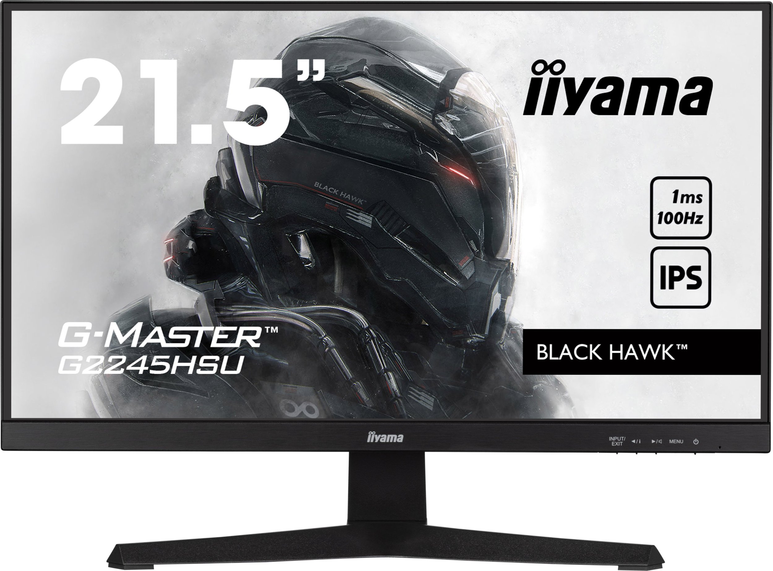 Гејминг монитор Iiyama G-MASTER G2245HSU-B2, 21.5\", Full HD, црн