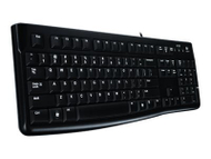 Tastierë Logitech K120 for Business, USB, me kabllo, e zezë