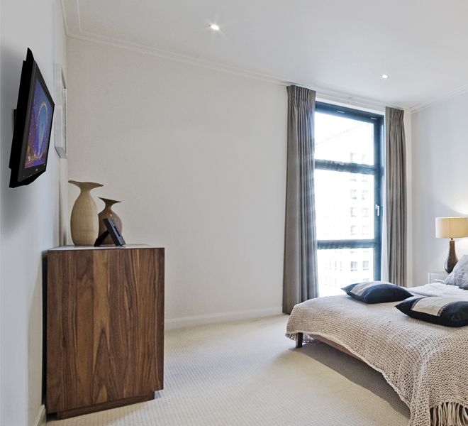 Mbajtëse murale për TV B-Tech BT7511/B, deri 23", 20kg, e zezë