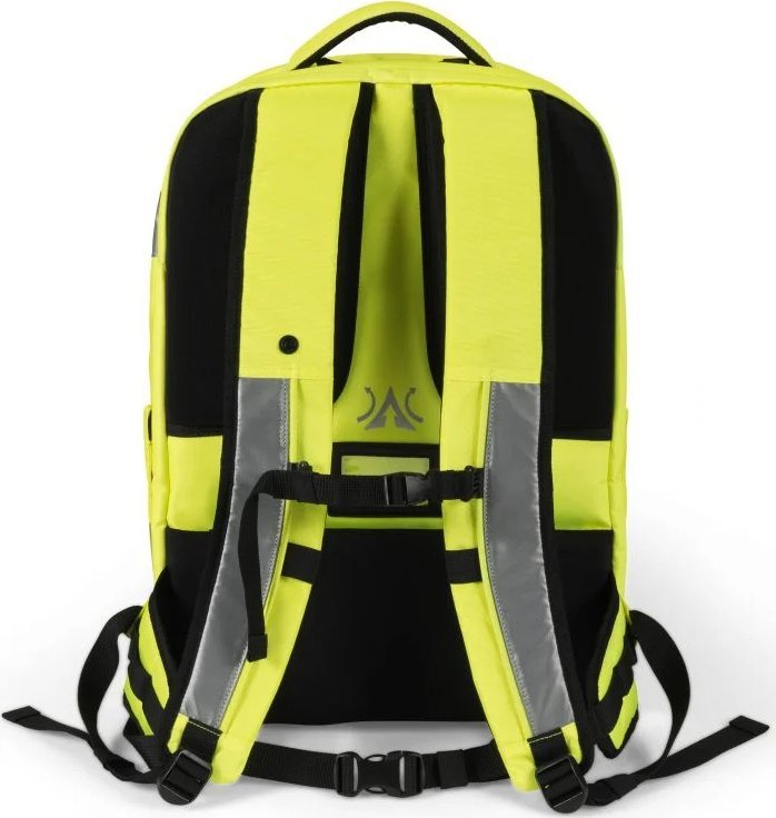 Ранец Dicota Backpack Hi-Vis, 17.3", 32-38L, рефлектирачка жолта боја