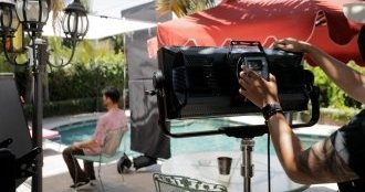 Panel drite LED Aputure Nova P600c Kit, RGBWW, 2x1, i bardhë