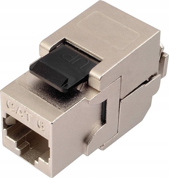 Keystone rrjeti Solarix CAT5E STP, RJ45, set 24 copë, i zi