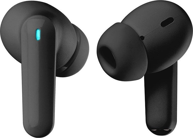 Безжични слушалки Tracer S1 ANC TWS, Bluetooth 5.3, со кутија за полнење, црни