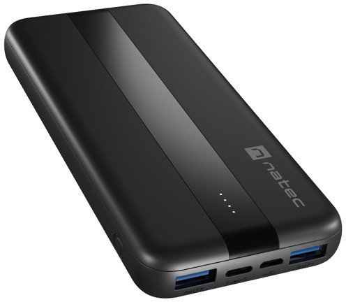 Powerbank Natec Trevi Slim Q V2, 10000mAh, PD 20W, i zi