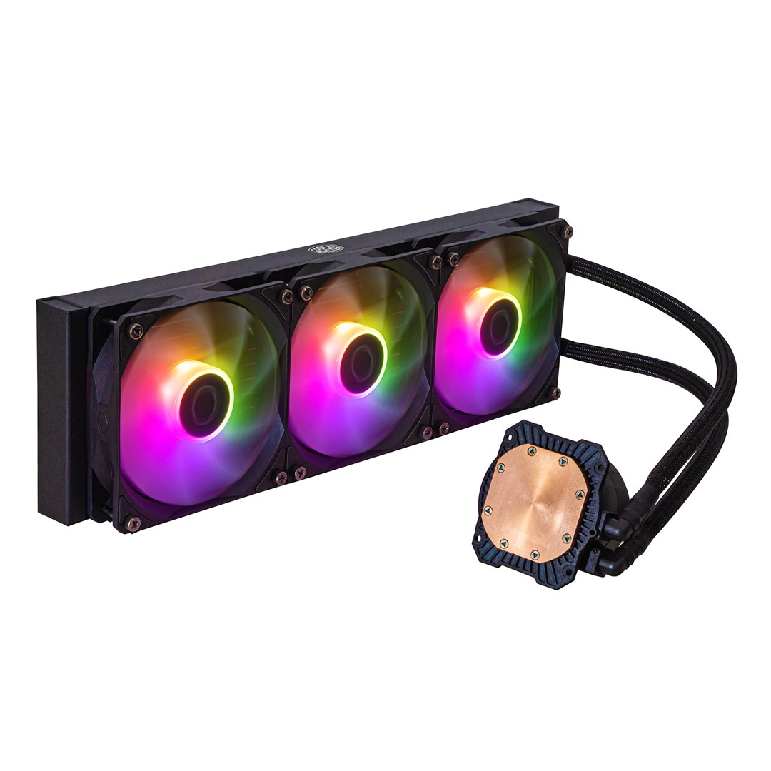 Ftohës me ujë Cooler Master MasterLiquid 360L Core ARGB, 12 cm, i zi