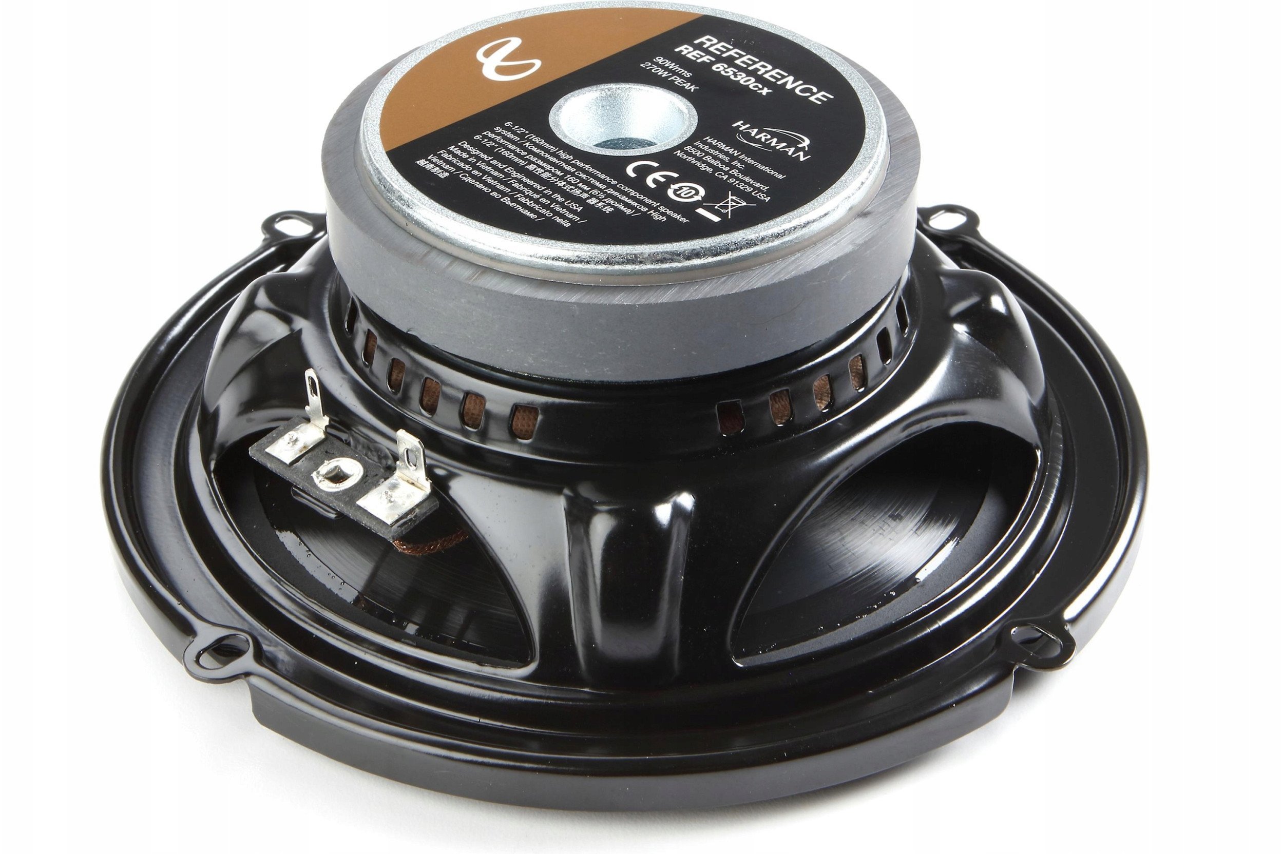 Altoparlantë komponentë për veturë Infinity REF-6530CX, 6.5", 90W RMS, të zinj