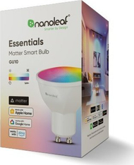 Llambë inteligjente Nanoleaf Essentials GU10, RGBW, Matter Bluetooth, e bardhë mat