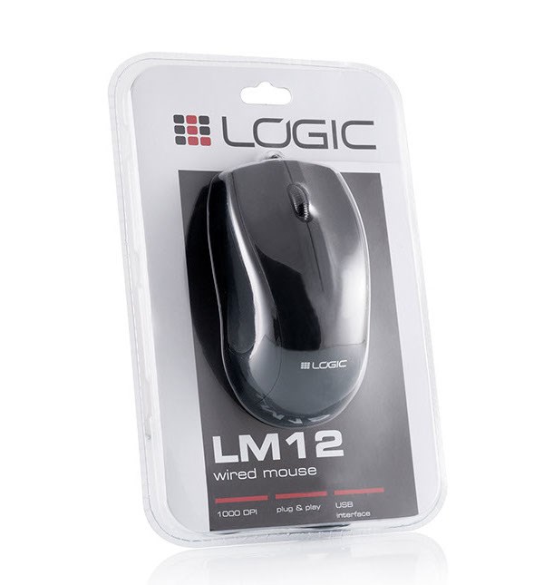 Maus Modecom LM-12, USB Type-A, i zi